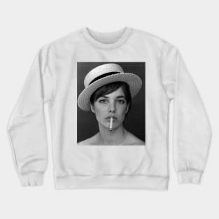 British French actress singer Crewneck Sweatshirt